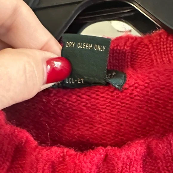 J. Crew Vibrant Red Crewneck Sweater Sm - Picture 3 of 4